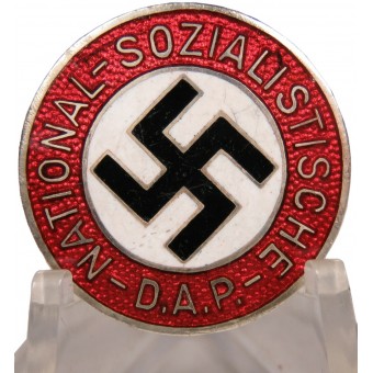 Partijbadge van NSDAP M-1/72-Fritz Zimmermann. Espenlaub militaria