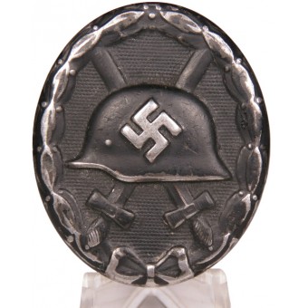 Verwundetenabzeichen 1939 in schwarz (E.S.P) Eugen Schmidthausser. Espenlaub militaria