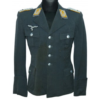 Casacca da pilota tedesco con il grado di Oberstleutnant der Luftwaffe-Fliegertruppe. Espenlaub militaria