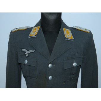 Casacca da pilota tedesco con il grado di Oberstleutnant der Luftwaffe-Fliegertruppe. Espenlaub militaria