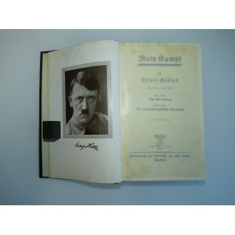 Mein Kampf von Adolf Hitler 1937. 254-258 Auflage. Espenlaub militaria