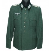 Feldbluse de l'Ober Lieutenant du 10e régiment d'infanterie de la Wehrmacht