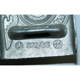 RZM 822/38 SS Aluminum buckle