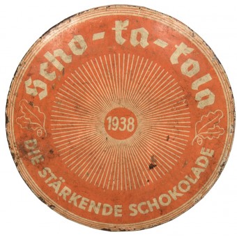 Scho-ka-kola, die stärkende Schokolade 1938. Buck Aktiengesellschaft. Espenlaub militaria