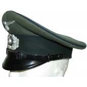 Gorra de visera del rango inferior del servicio sanitario y médico de la Wehrmacht