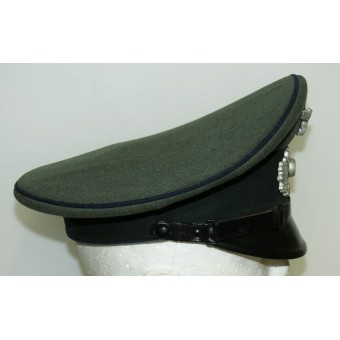 Gorra de visera del rango inferior del servicio sanitario y médico de la Wehrmacht. Espenlaub militaria