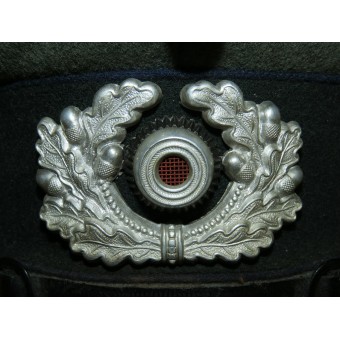 Visor hat of the lower rank of the Wehrmacht sanitary and medical service. Espenlaub militaria