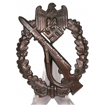 Знак за пехотные атаки Dr. Franke в бронзе. Espenlaub militaria