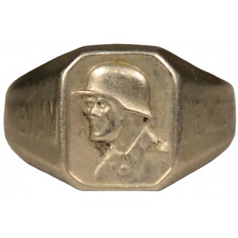 Commemorative Ring Honoring Service on the Western Front. Espenlaub militaria