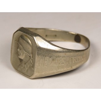 Commemorative Ring Honoring Service on the Western Front. Espenlaub militaria