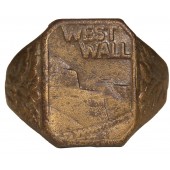 Commemorative Ring with the Inscription Westwall