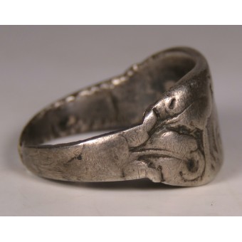 Minnesring i silver (Westwall. Espenlaub militaria