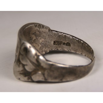 Minnesring i silver (Westwall. Espenlaub militaria