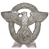 Insignia de gorra de la policía del Tercer Reich