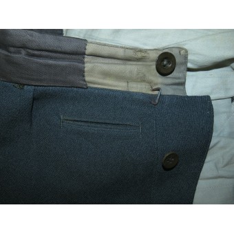 Steingrau Breeches for Wehrmacht or Waffen-SS Officers. Espenlaub militaria