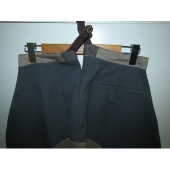 Steingrau Breeches for Wehrmacht or Waffen-SS Officers. Espenlaub militaria