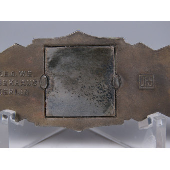 Nahkampfspange бронзовая степень JFS. Espenlaub militaria