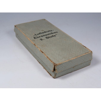 Luftschutz-Ehrenzeichen 2-я ступень в коробке. Espenlaub militaria