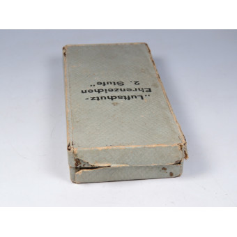 Luftschutz-Ehrenzeichen 2-я ступень в коробке. Espenlaub militaria