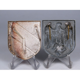 Tropical Helmet Shield Set Wehrmacht. Espenlaub militaria