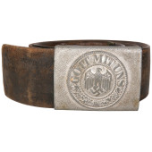 Heer combat belt 1935 Karl Aqua