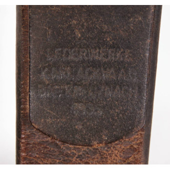 Heer combat belt 1935 Karl Aqua. Espenlaub militaria