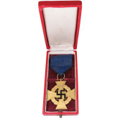 Faithful Service Decoration 1st Class for 40 years in case