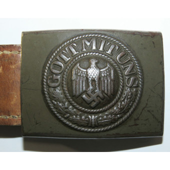 Wehrmacht combat belt 1941 Gustav Büdishkowski. Espenlaub militaria