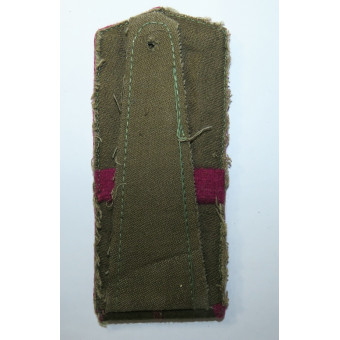 Field Shoulder Board Junior Technician-Lieutenant of Artillery RKKA 1943 pattern. Espenlaub militaria