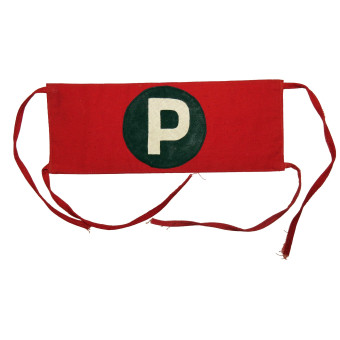 Повязка военного регулировщика РККА времён войны. Espenlaub militaria