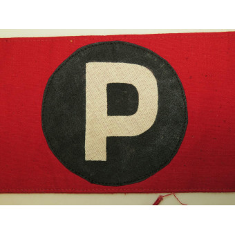 Повязка военного регулировщика РККА времён войны. Espenlaub militaria