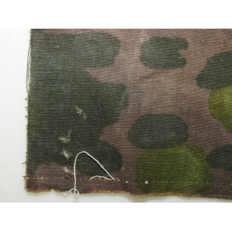 Small fragment of SS camouflage fabric Platanenmuster. Espenlaub militaria