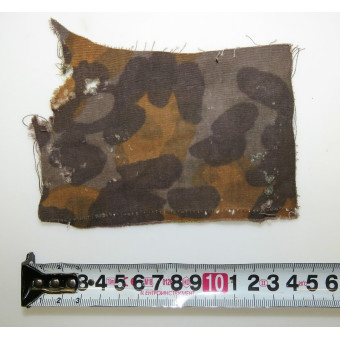Small fragment of SS camouflage fabric Platanenmuster. Espenlaub militaria