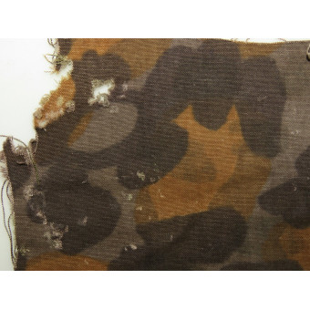 Small fragment of SS camouflage fabric Platanenmuster. Espenlaub militaria