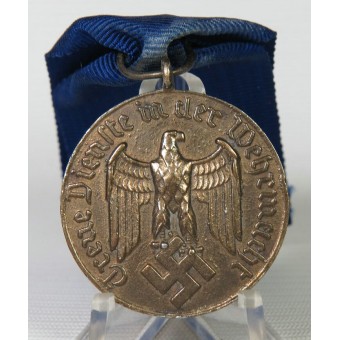 4 anni di servizio in Wehrmacht medaglia. Espenlaub militaria