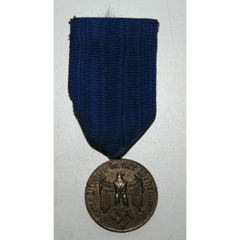 4 jaar dienst in Wehrmacht Medaille. Espenlaub militaria
