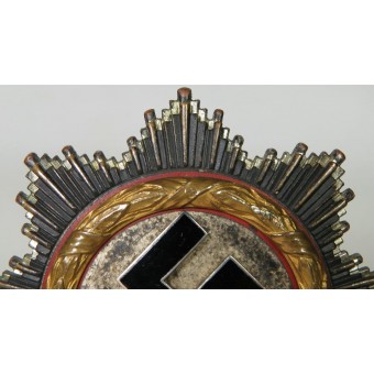 Немецкий крест, золотая степень C.F. Zimmermann, маркировка 20. Espenlaub militaria