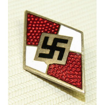HJ, Hitler Jugend badge de membre, le type précoce.. Espenlaub militaria
