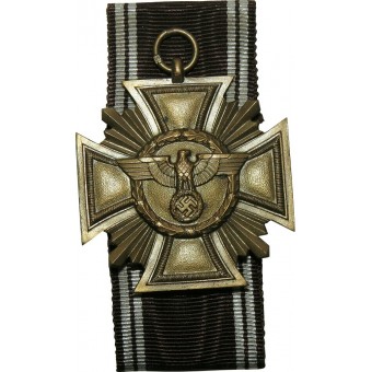 NSDAP Dienstauszeichnung en bronze 3.Stufe Friedrich Orth. Marqué « 15 ». Espenlaub militaria