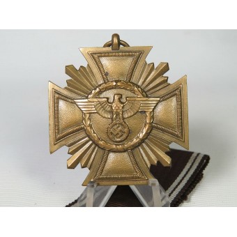 NSDAP Dienstauszeichnung in Bronze 3.Stufe Friedrich Orth. Marked 15. Espenlaub militaria