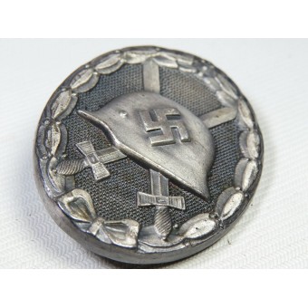 Wound badge in Silver 1939 LDO L/11 with case. Espenlaub militaria
