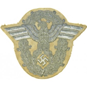 3rd Reich Sleeve eagle for polizei summer white tunic. Espenlaub militaria