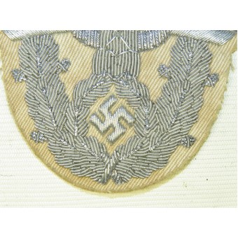 Aquila Terzo Reich manica per tunica bianca estate Polizei. Espenlaub militaria