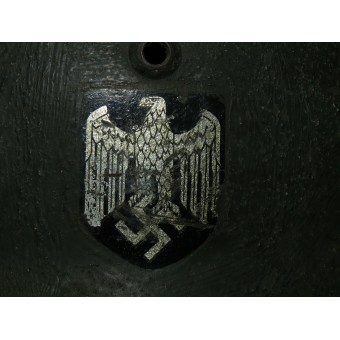Каска немецкая m35 двухдекалка  Вермахт. Espenlaub militaria