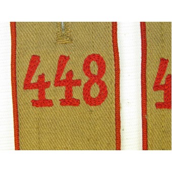 Coser en las correas de hombro Allgemeine HJ para Bann 448. Espenlaub militaria