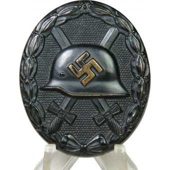 Ferita distintivo 1939 a nero. Espenlaub militaria
