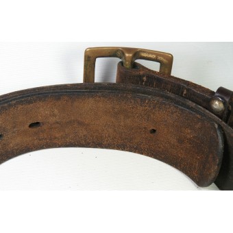 US Lend lease sovjetiskt använt bälte - 96 cm. Märkt Reliable belt 1942. Espenlaub militaria