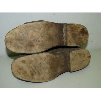 WW2 alemán KZ - zapatos de campamento. Espenlaub militaria
