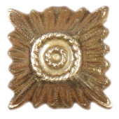 Waffen SS or Wehrmacht 11 mm Golden Stars for shoulder boards