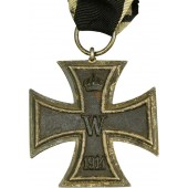 Keizerlijk 1914 Duits ijzeren kruis tweede klasse S gemerkt